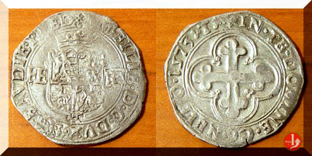 Bianco da 4 soldi I tipo 1573 (Torino)