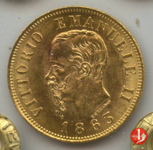 10 lire 1863 (Torino)