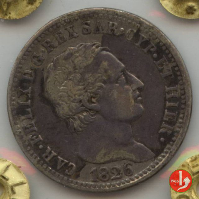 1 lira 1826 (Genova)