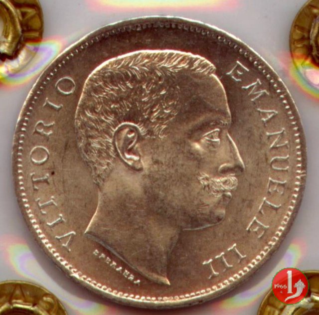 1 lira aquila sabauda 1902 (Roma)