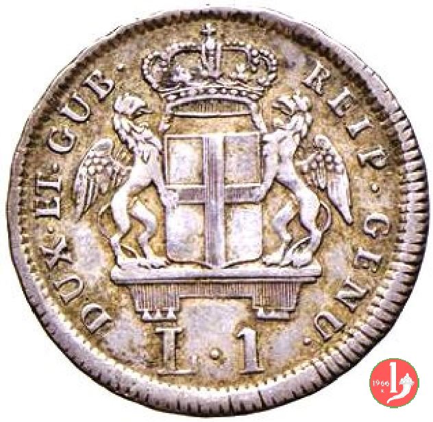 1 lira nuova 1794 (Genova)