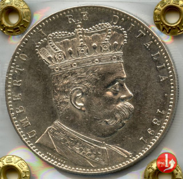 1 tallero 1891 (Roma)