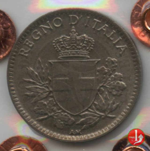 20 centesimi esagono 1918 (Roma)