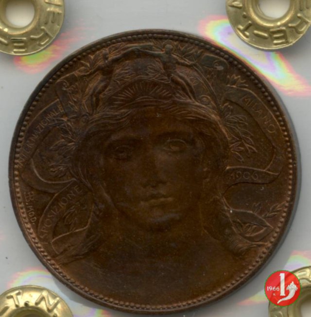 20 centesimi - esposizione di Milano del 1906 1906 (Johnson)