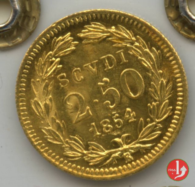 2,5 Scudi 1854 (Roma)