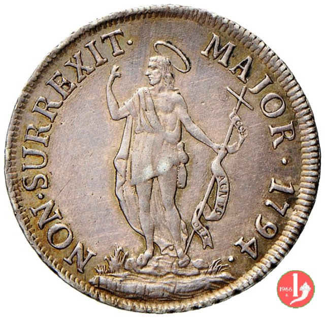 2 lire nuove 1794 (Genova)