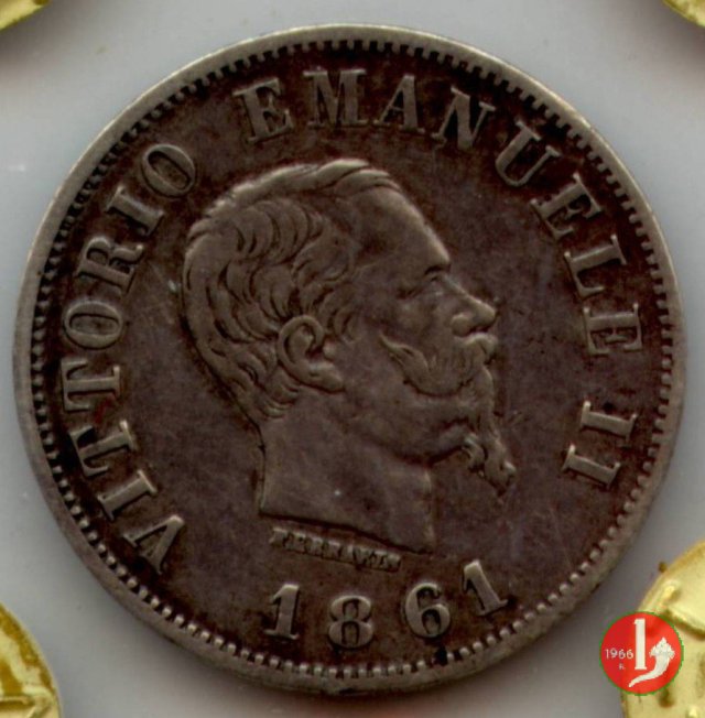 50 centesimi stemma 1861 (Firenze)