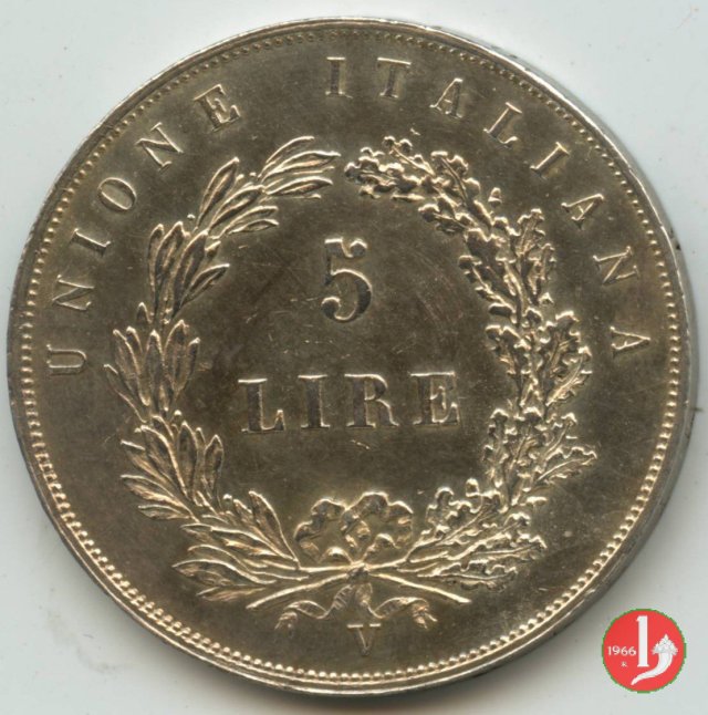 5 lire 22 marzo 1848 1848 (Venezia)