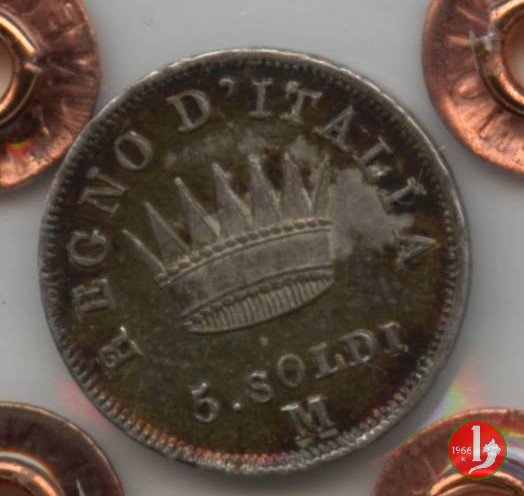 5 soldi 1814 (Milano)