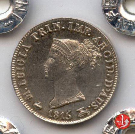 5 soldi di Parma 1815 (Milano)