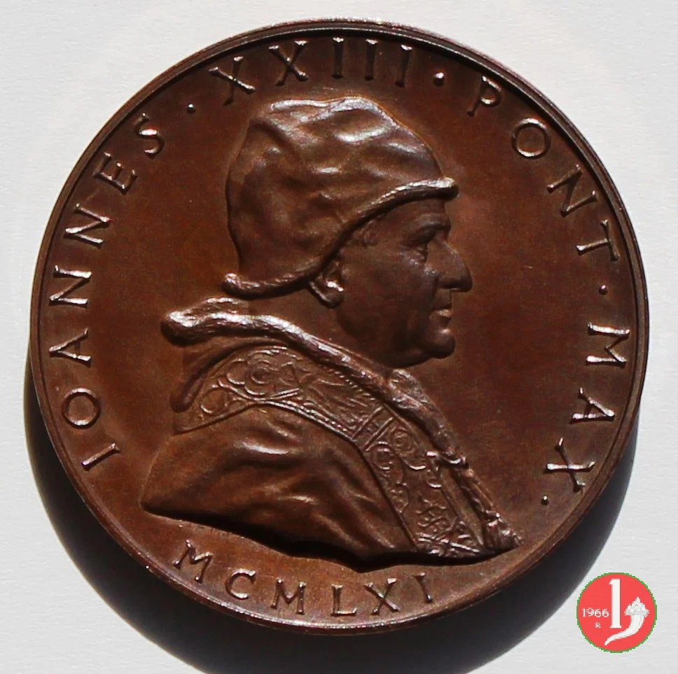 80&deg; Genetliaco del Papa -Mo137 1961 (Roma)