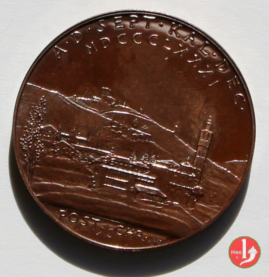 80&deg; Genetliaco del Papa -Mo137 1961 (Roma)