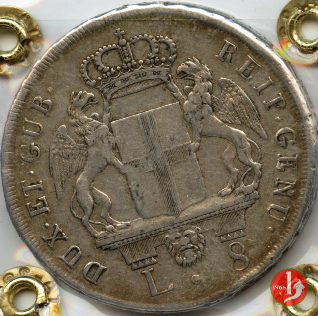 8 lire nuove 1794 (Genova)