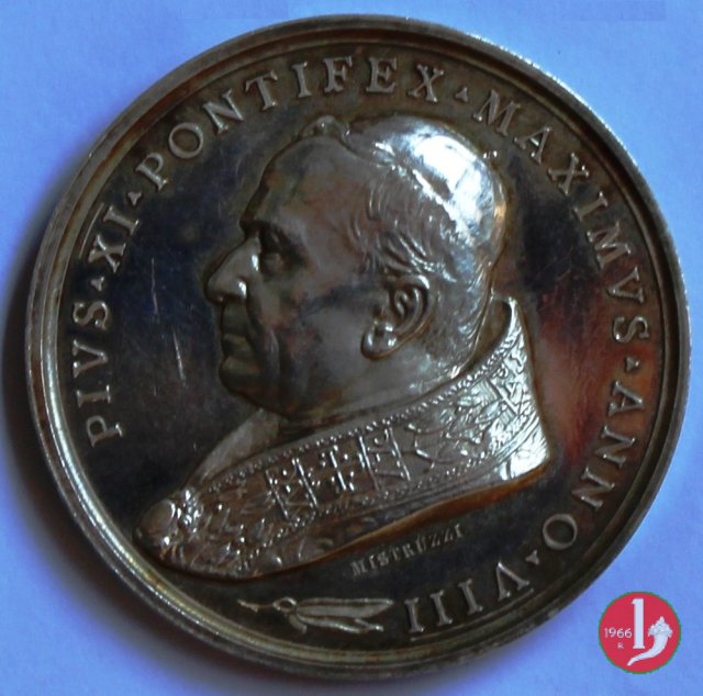 A. VIII -Concordato con l'Italia -CM156 1929 (Roma)