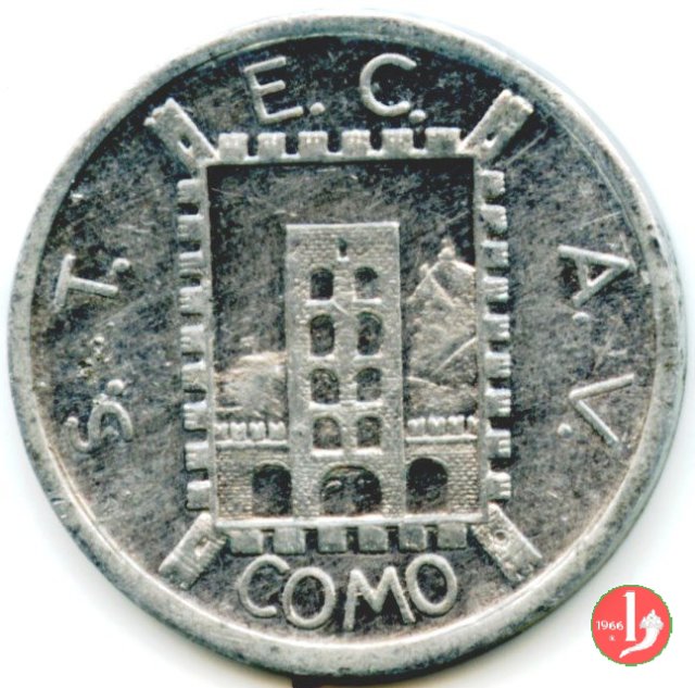 Como - STECAV (20 e 50 centesimi) 1944