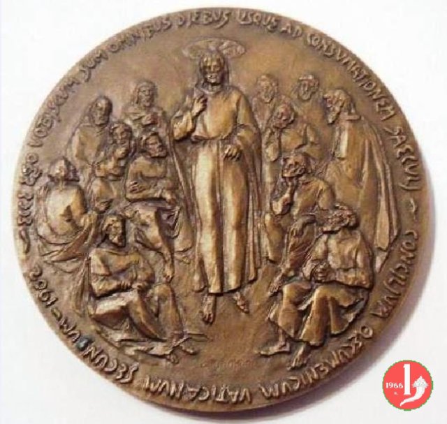 Conc. Vaticano II-Gesú con gli Apostoli -Mo160-162 1962