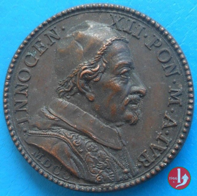 Liberalità del Papa per l'Anno SAnto -M350 1700