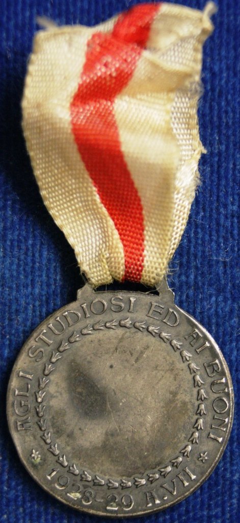 Premio Scuole Municipali - Agli Studiosi 1929 1929