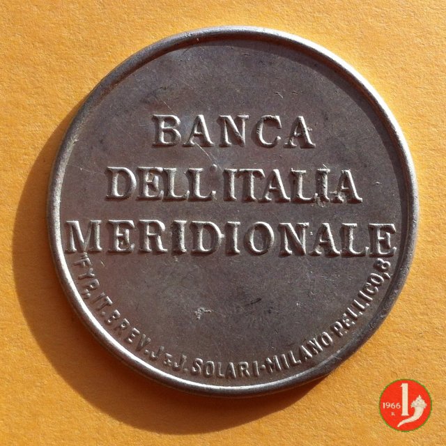 Banca dell'Italia Meridionale 1919-1923