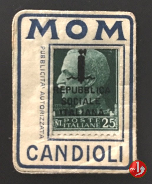 Candioli MOM 1° tipo serie imperiale 1943-1945