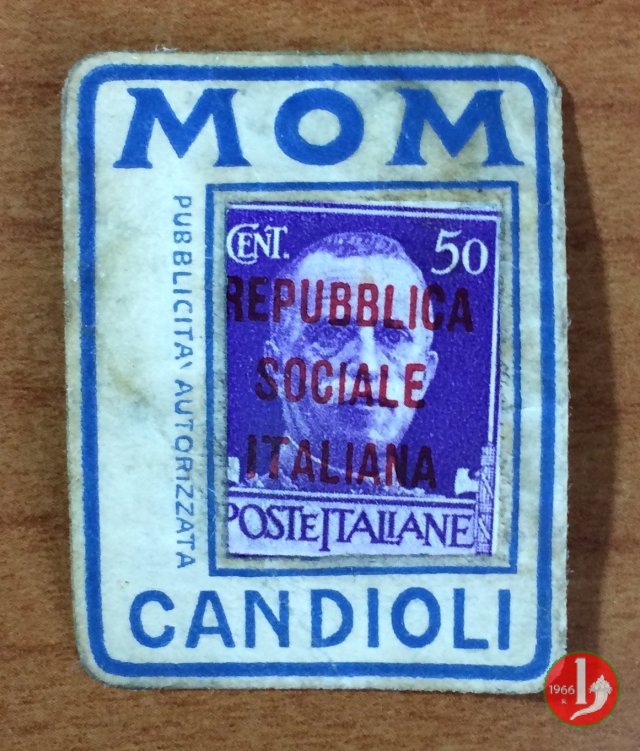 Candioli MOM 1° tipo serie imperiale 1943-1945