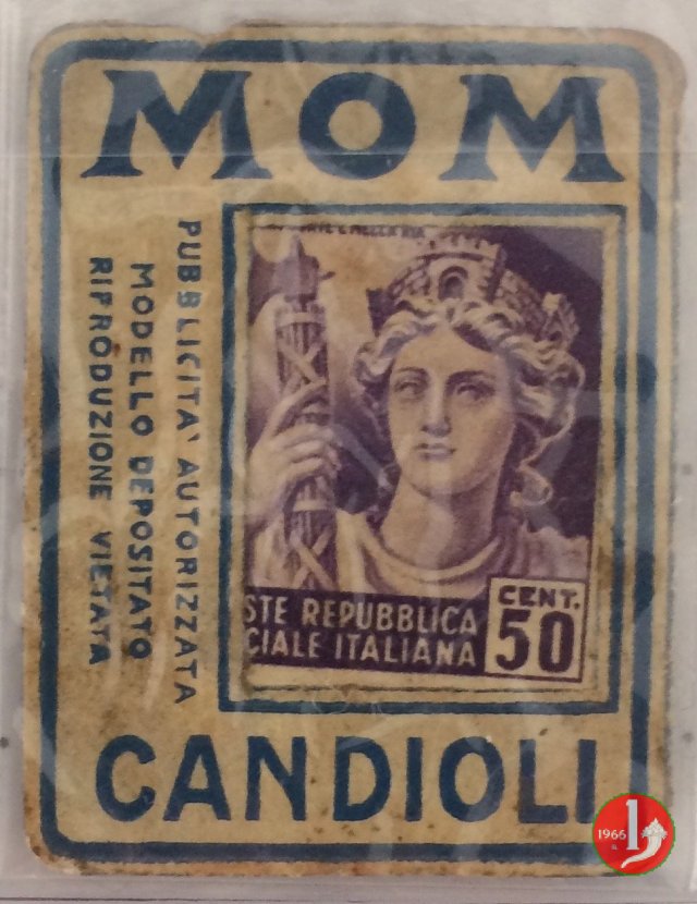 Candioli MOM 2° tipo serie imperiale 1943-1945