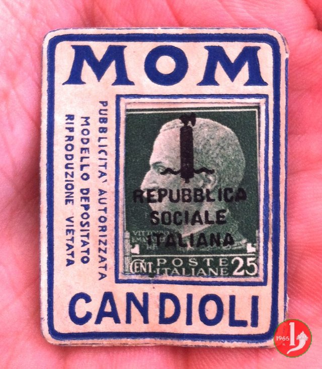 Candioli MOM 2° tipo serie imperiale 1943-1945