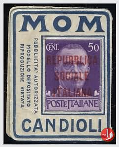 Candioli MOM 2° tipo serie imperiale 1943-1945