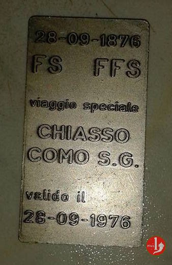 Como - FS Biglietto Speciale 1976