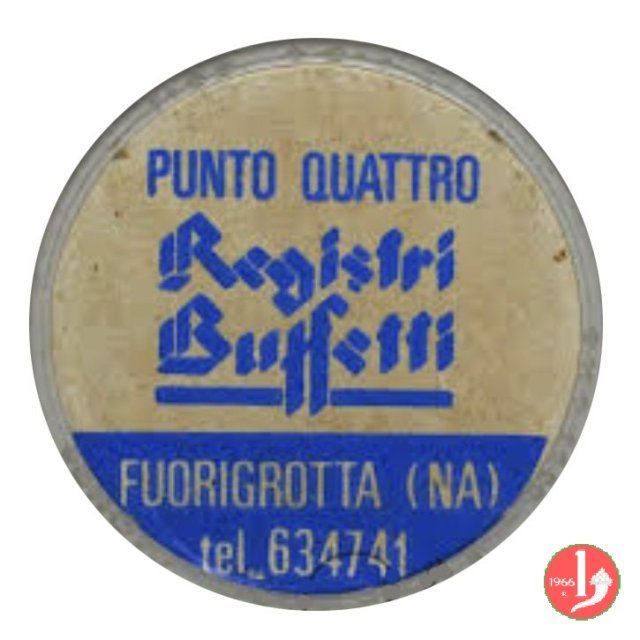 Fuorigrotta - Punto Quattro Registri Buffetti 1970-1980