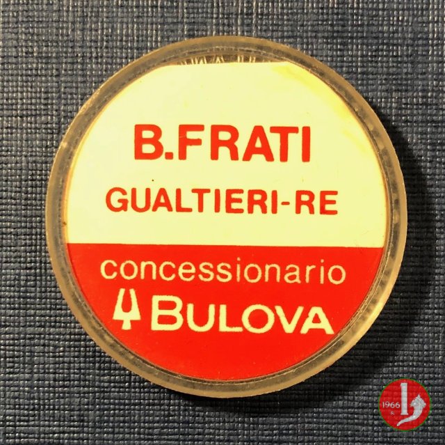 Gualtieri - B.Frati Concessionario Bulova 1970-1980