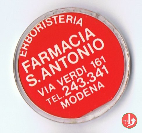 Modena - Farmacia S.Antonio 1970-1980