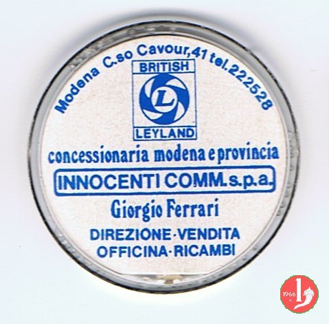 Modena - Innocenti Comm. Spa 1970-1980