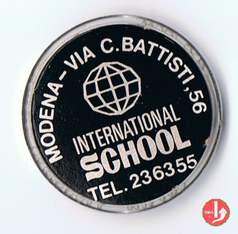 Modena - International School nero 1970-1980