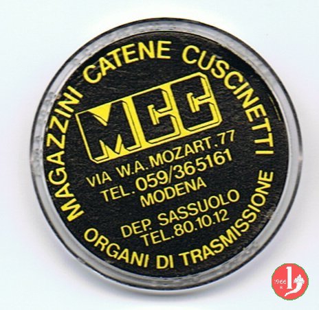 Modena - MCC Magazzini Catene Cuscinetti 1970-1980