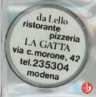 Modena - Ristorante La Gatta 1970-1980