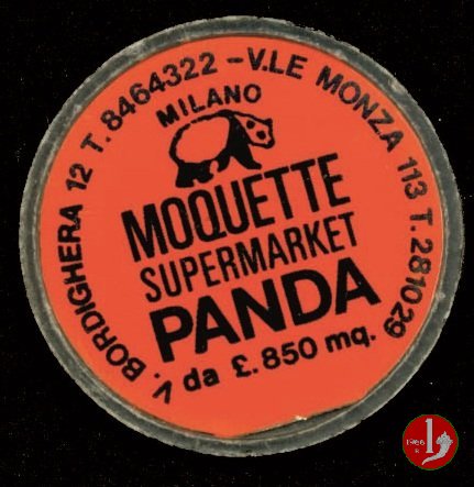 Milano - Moquette Supermarket Panda 1970-1980