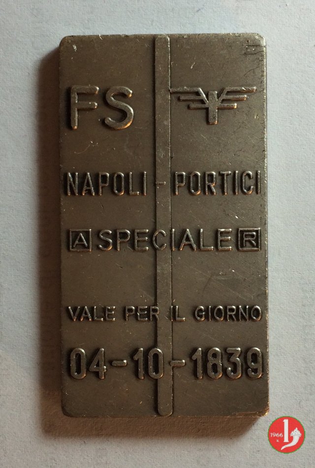 Napoli - FS Biglietto Speciale 1989