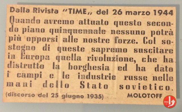 Noi per Voi - Voi per Noi 1943-1945