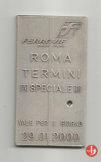 Roma - FS Biglietto Speciale Termini 2000