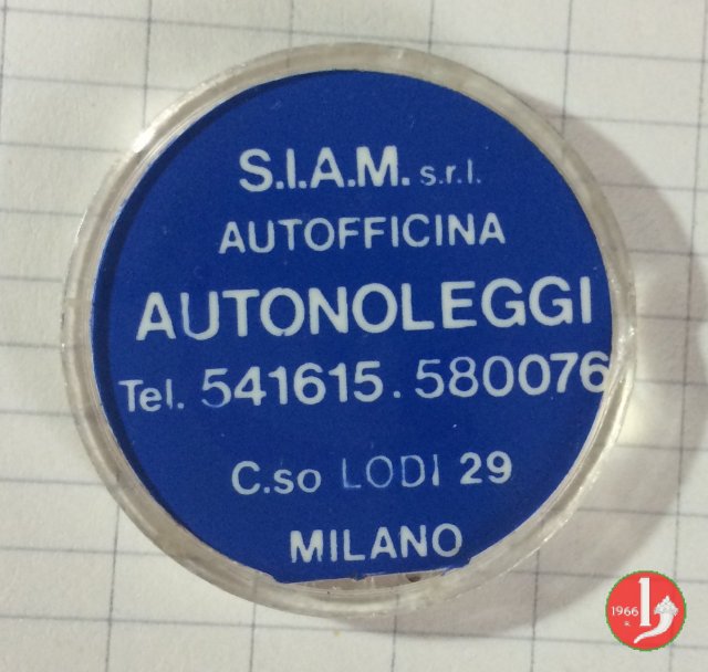 Milano - S.I.A.M. srl Autofficina 1970-1980