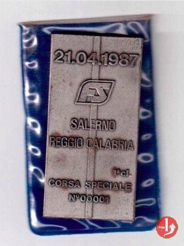 Salerno - FS Biglietto Speciale 1987