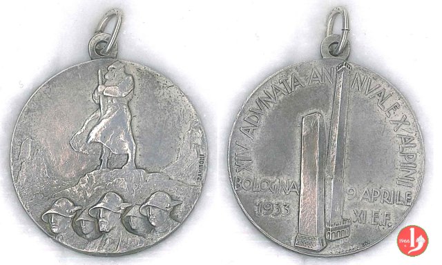 XIV Adunata Annuale Alpini Bologna -C88 1933
