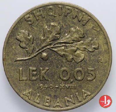 0,05 lek 1940 (Roma)