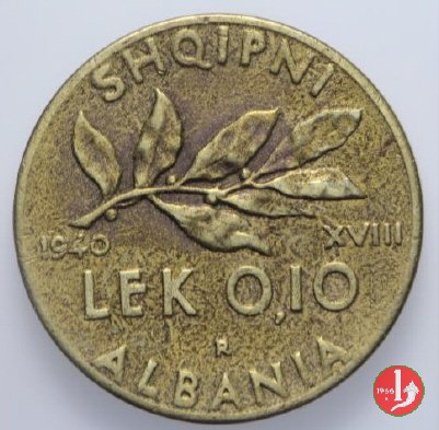 0,10 lek 1940 (Roma)