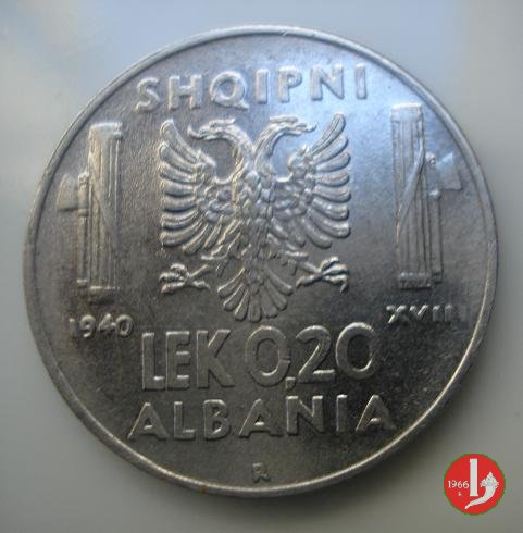 0,20 lek 1940 (Roma)