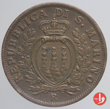 10 centesimi 1936 (Roma)