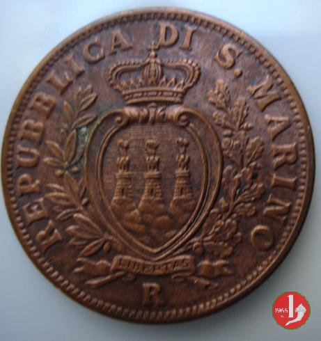 10 centesimi 1938 (Roma)