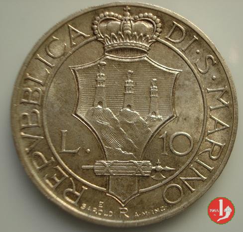 10 lire 1933 (Roma)