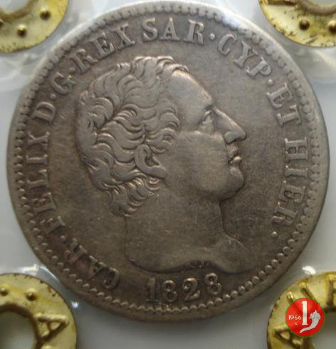 1 lira 1828 (Torino)